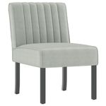Casa si Gradina - Mobilier - Scaune si fotolii - Fotolii - Fotoliu, gri deschis, catifea - Infinity.ro