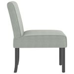 Casa si Gradina - Mobilier - Scaune si fotolii - Fotolii - Fotoliu, gri deschis, catifea - Infinity.ro