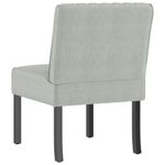 Casa si Gradina - Mobilier - Scaune si fotolii - Fotolii - Fotoliu, gri deschis, catifea - Infinity.ro
