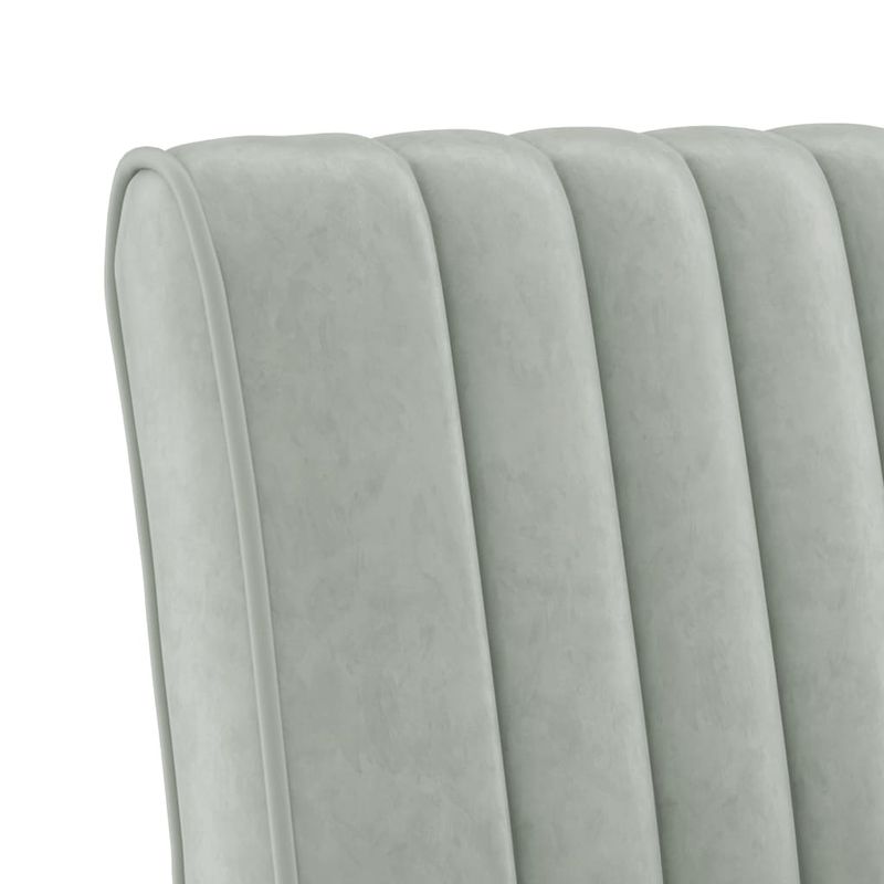 Casa si Gradina - Mobilier - Scaune si fotolii - Fotolii - Fotoliu, gri deschis, catifea - Infinity.ro