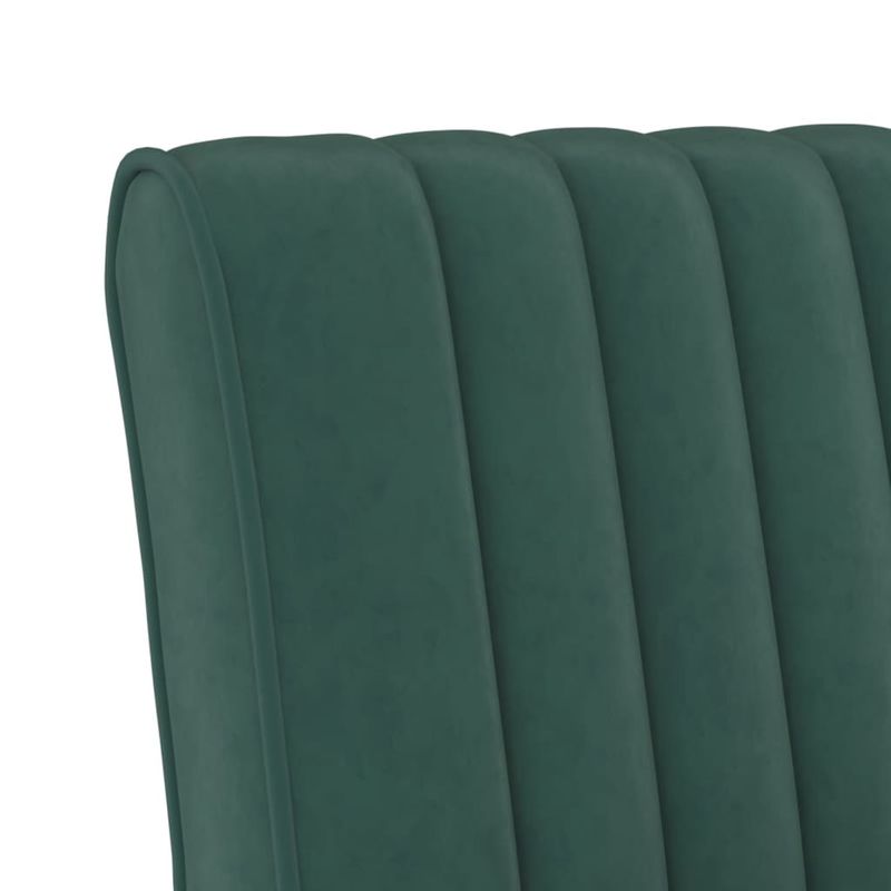 Casa si Gradina - Mobilier - Scaune si fotolii - Fotolii - Fotoliu, verde inchis, catifea - Infinity.ro
