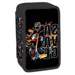 Carti si Birotica - Rechizite - Penare - Penar echipat, 3 fermoare, 38 piese, SAVAGE - Infinity.ro