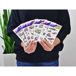 Ingrijire personala si Cosmetice - Ingrijire personala - Ingrijire corp - Tatuaje temporare - Set 53 tatuaje temporare tip autocolante, Masini - Infinity.ro