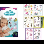 Ingrijire personala si Cosmetice - Ingrijire personala - Ingrijire corp - Tatuaje temporare - Set 51 tatuaje temporare tip autocolante, Zane si Ponei - Infinity.ro