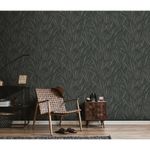 Casa si Gradina - Decoratiuni - Tapet - Tapet modern model cu frunze, efect 3D, 10371-15 - Infinity.ro