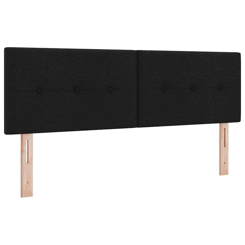 Casa si Gradina - Mobilier - Paturi si accesorii - Paturi - Pat boxspring cu saltea cu saltea Negru 160 x 200 cm - Infinity.ro