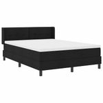 Casa si Gradina - Mobilier - Paturi si accesorii - Paturi - Pat boxspring cu saltea cu saltea Negru 160 x 200 cm - Infinity.ro
