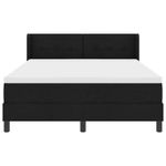 Casa si Gradina - Mobilier - Paturi si accesorii - Paturi - Pat boxspring cu saltea cu saltea Negru 160 x 200 cm - Infinity.ro