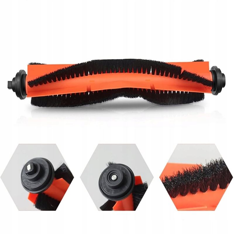 Electronice si Electrocasnice - Ingrijirea locuintei - Aspiratoare - Set 9 accesorii NewEvo compatibile cu Xiaomi MI X10 PLUS+, X20+PLUS, 1 perie tambur, 2 perii laterale, 2 filtre Hepa - Infinity.ro