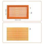 Electronice si Electrocasnice - Ingrijirea locuintei - Accesorii aparate pentru ingrijirea locuintei - Set filtru Hepa si 10 saci textili premium, NewEvo® , pentru aspiratoare Karcher seria, WD4 WD5 WD6 KWD6 - Infinity.ro