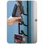 Electronice si Electrocasnice - Ingrijirea locuintei - Accesorii aparate pentru ingrijirea locuintei - Suport Premium Pentru Aspirator Dyson, V15 V12 V11 V10 V8 V7 V6 GEN5 , Montaj Fara Gauri in Pereti,  126x22x28.5 cm - Infinity.ro
