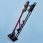 Electronice si Electrocasnice - Ingrijirea locuintei - Accesorii aparate pentru ingrijirea locuintei - Suport Premium Pentru Aspirator Dyson, V15 V12 V11 V10 V8 V7 V6 GEN5 , Montaj Fara Gauri in Pereti,  126x22x28.5 cm - Infinity.ro