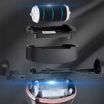 Ingrijire personala si Cosmetice - Aparate & accesorii ingrijire personala - Aparate cosmetice - Aparate pentru manichiura-pedichiura - Set Pila electrica pentru talpi si calcaie, Display digital, Acumulator 1200 mAh, 2viteze, 2400rot/min, 6 Capete incluse - Infinity.ro