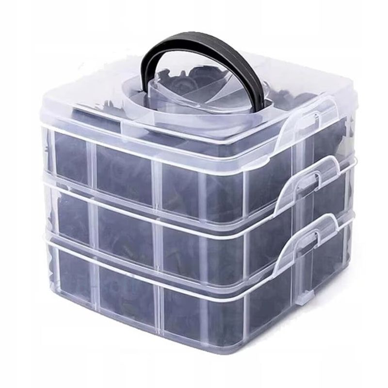 Auto si Moto - Piese auto si accesorii - Interior auto - Accesorii interior - Set 680 clipsuri si scule demontat NewEvo, pentru interior auto, radio, fete de usa, panou de bord, plastic, universal - Infinity.ro