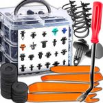 Auto si Moto - Piese auto si accesorii - Interior auto - Accesorii interior - Set 680 clipsuri si scule demontat NewEvo, pentru interior auto, radio, fete de usa, panou de bord, plastic, universal - Infinity.ro