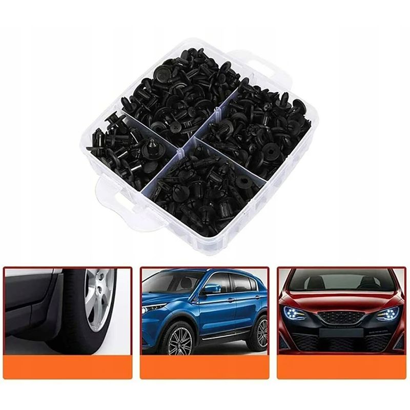 Auto si Moto - Piese auto si accesorii - Interior auto - Accesorii interior - Set 680 clipsuri si scule demontat NewEvo, pentru interior auto, radio, fete de usa, panou de bord, plastic, universal - Infinity.ro