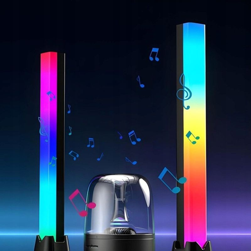 Casa si Gradina - Corpuri si surse de iluminat - Benzi LED - Banda de lumina inteligenta RGB LED, NewEvo®, Lumina ambientala, 16 milioane de culori, trei moduri de control - Infinity.ro