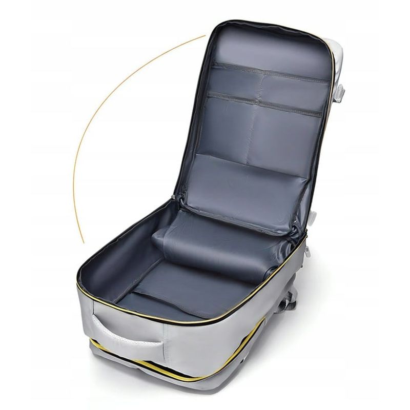 Sport si Outdoor - Articole de voiaj - Rucsacuri - Rucsac pentru Calatorie cu spatiu Laptop 17 inch, Ideal pentru Zboruri, Compatibil Cabina Avion,  Multifunctional - Infinity.ro