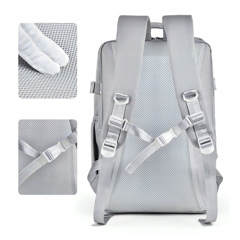 Sport si Outdoor - Articole de voiaj - Rucsacuri - Rucsac pentru Calatorie cu spatiu Laptop 17 inch, Ideal pentru Zboruri, Compatibil Cabina Avion,  Multifunctional - Infinity.ro