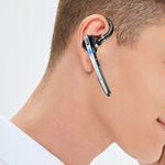 TV, Audio-Video si Foto - Portabile audio - Casti audio - Casca Bluetooth Wireless NewEvo, Baterie 60 ore 500mAH, Cu microfon dublu de reducere a zgomotului CVC 8.0 - Infinity.ro