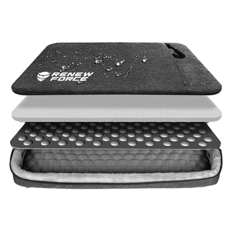 Laptop, Telefoane si Tablete - Laptopuri si accesorii - Accesorii Laptop - Genti laptop - Husa laptop, poliester, cu burete antisoc, 39cm x 30cm x 2cm, fermoar, 14"-15.6", Negru - Infinity.ro