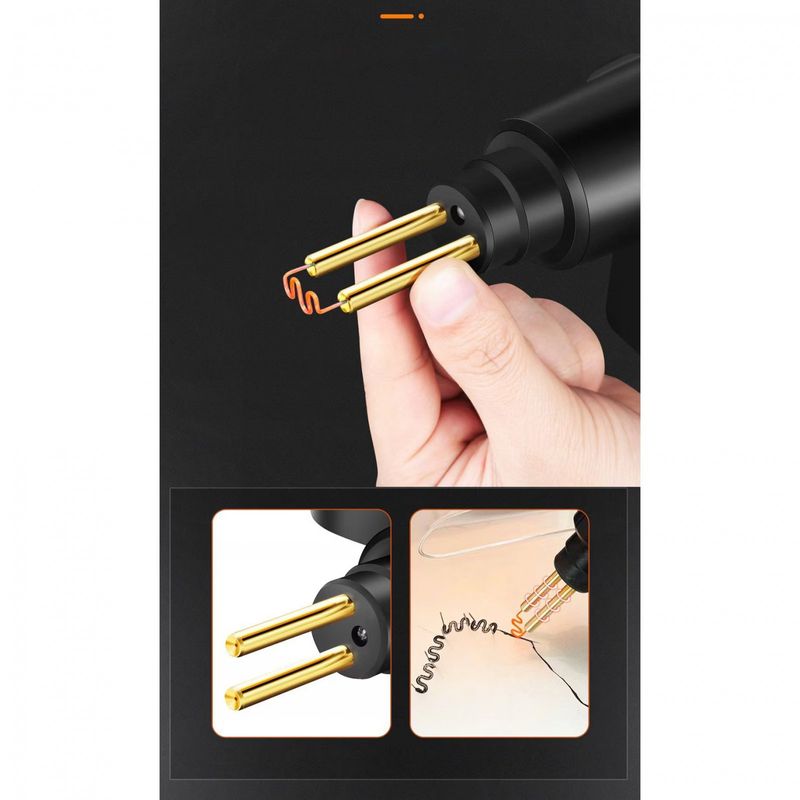 Casa si Gradina - Constructii - Scule electrice si accesorii - Pistoale de lipit - Pistol Profesional pentru lipit/sudat plastic Renew Force, kit pentru repararea fisurilor din plastic,putere 70W - Infinity.ro