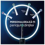 Ingrijire personala si Cosmetice - Igiena dentara - Periute de dinti electrice - Set 2 x Periuta de dinti electrica Oral-B Vitality Pro, Curatare 2D, 3 programe, 1 Incarcator, 2 Capete, Negru/Violet - Infinity.ro