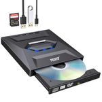 PC, gaming si accesorii - Componente PC - Componente - CD, DVD si Blu Ray - Unitate Optica Externa CD/DVD RW 5 in 1, USB 3.0, port USB-C, cititor de carduri SD si MicroSD - Infinity.ro