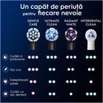 Ingrijire personala si Cosmetice - Igiena dentara - Rezerve si accesorii - Rezerve periuta de dinti electrica Oral-B iO Gentle Care, compatibile doar cu seria iO, Negru, 4 buc - Infinity.ro