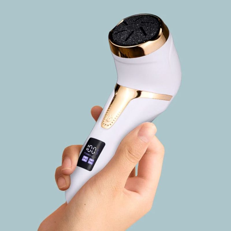 Ingrijire personala si Cosmetice - Manichiura si pedichiura - Pile cosmetice - Set Pila electrica pentru talpi si calcaie, PROtone, cu Aspirare, IPX 6, Display Digital, Led, Acumulator 1200 mAh - Infinity.ro