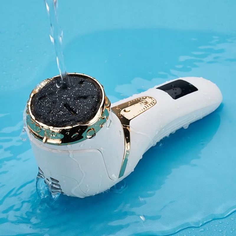 Ingrijire personala si Cosmetice - Manichiura si pedichiura - Pile cosmetice - Set Pila electrica pentru talpi si calcaie, PROtone, cu Aspirare, IPX 6, Display Digital, Led, Acumulator 1200 mAh - Infinity.ro