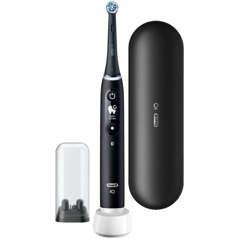 Ingrijire personala si Cosmetice - Igiena dentara - Periute de dinti electrice - Periuta de dinti electrica Oral-B iO6 cu Tehnologie Magnetica si Micro-Vibratii, Inteligenta artificiala, Display led - Infinity.ro