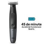 Ingrijire personala si Cosmetice - Aparate & accesorii ingrijire personala - Aparate de ras si tuns - Aparate de ras electrice - Aparat hibrid de barbierit si tuns barba Braun Series X XT5300 Wet&Dry, Lama 4D, 6 piepteni, 1 capac de protectie - Infinity.ro