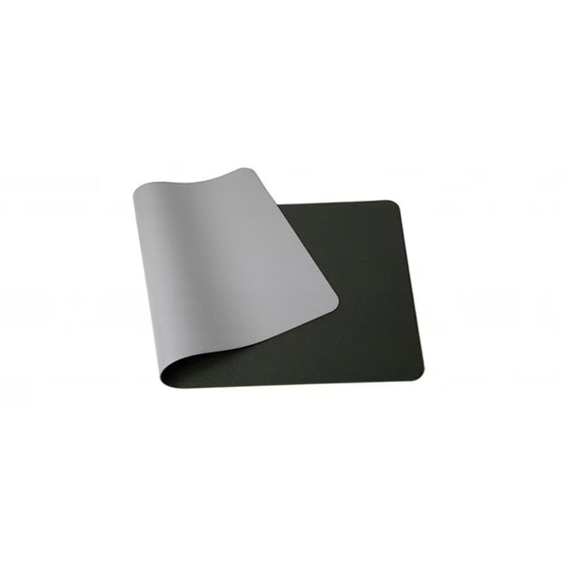 PC, gaming si accesorii - Periferice PC - Mousepad - Mousepad PROtone XXL pentru protectie birou, din piele pu, cu doua fete Gri/Negru, 90x45 cm - Infinity.ro