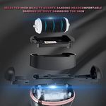 Ingrijire personala si Cosmetice - Manichiura si pedichiura - Pile cosmetice - Set Pila electrica pentru talpi si calcaie PROtone, Display digital, Acumulator 1200 mAh, 2 viteze, 2000 rot/min - Infinity.ro