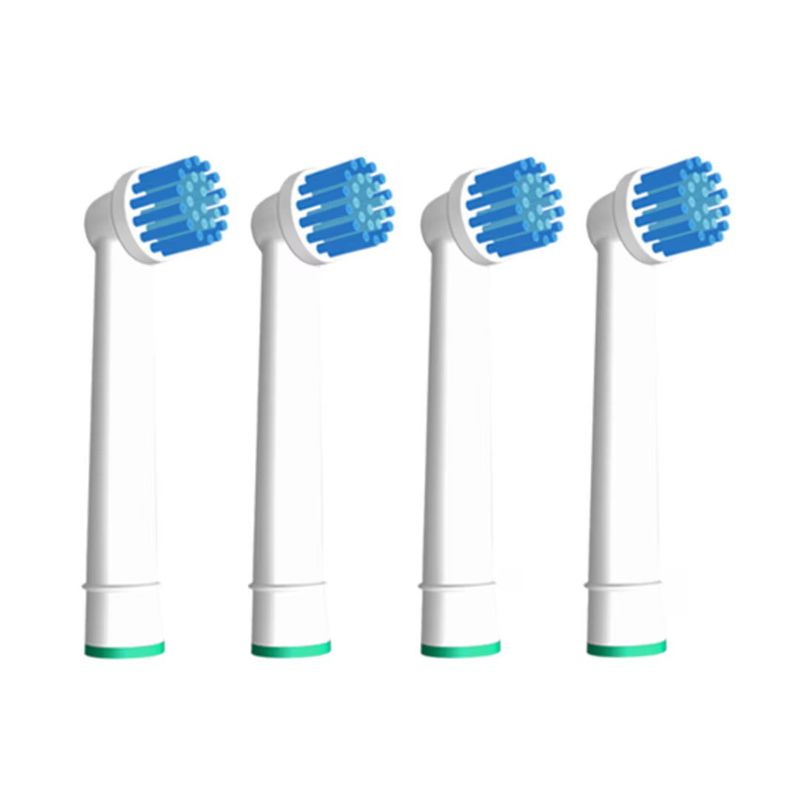 Ingrijire personala si Cosmetice - Igiena dentara - Rezerve si accesorii - Rezerva compatibila periuta de dinti electrica Oral-B, Dentos Sensitive Clean, 4 bucati, Alb - Infinity.ro