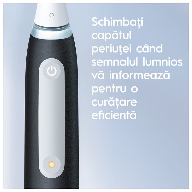 Ingrijire personala si Cosmetice - Igiena dentara - Periute de dinti electrice - Periuta de dinti electrica Oral-B iO3 cu Tehnologie Magnetica si Micro-Vibratii, Senzor de presiune Smart - Infinity.ro