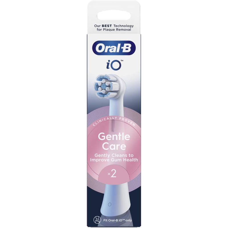Ingrijire personala si Cosmetice - Igiena dentara - Rezerve si accesorii - Rezerve periuta de dinti electrica Oral-B iO Gentle Care, compatibile doar cu seria iO, 2 buc - Infinity.ro