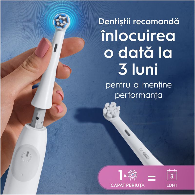 Ingrijire personala si Cosmetice - Igiena dentara - Rezerve si accesorii - Rezerve periuta de dinti electrica Oral-B iO Gentle Care, compatibile doar cu seria iO, 2 buc - Infinity.ro