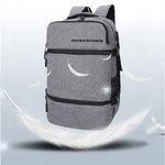 Laptop, Telefoane si Tablete - Laptopuri si accesorii - Accesorii Laptop - Genti laptop - Rucsac multifunctional  cu Port de incarcare USB, smart casual pentru Business, Calatorii si Laptop 15 inchi,45x31x13 cm - Infinity.ro