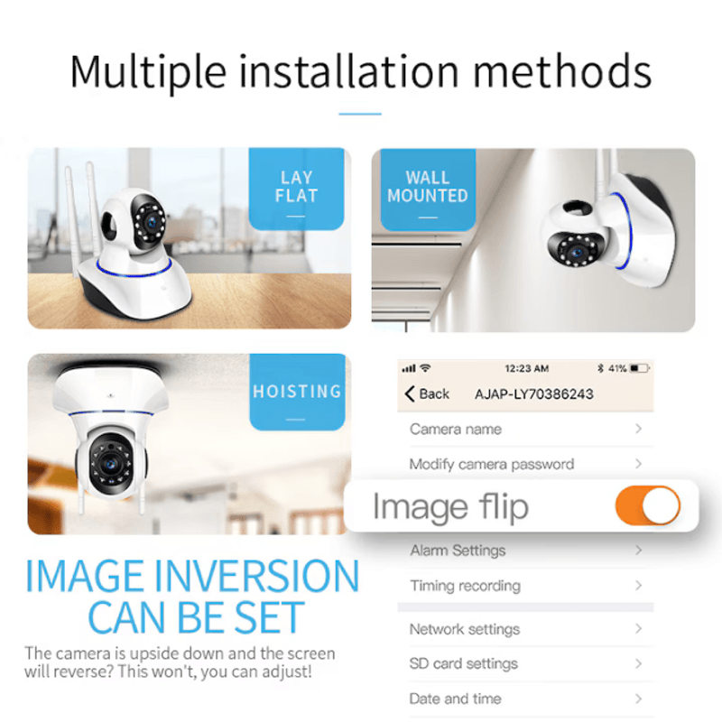 Casa si Gradina - Electrice - Smart Home - Camere de supraveghere - Camera smart supraveghere interior, pentru casa, bebelus sau animale de companie, camera WIFI - Infinity.ro