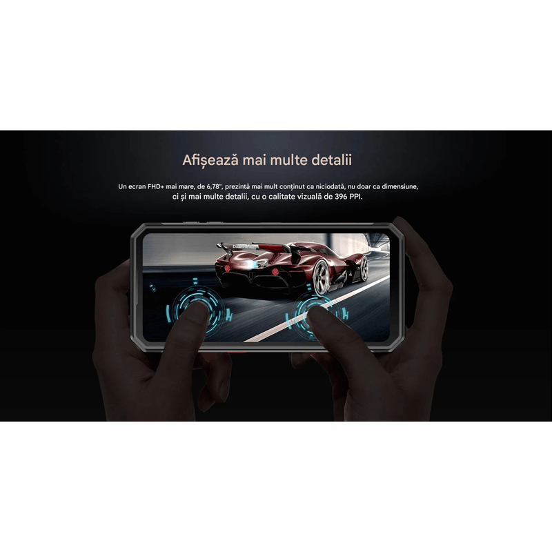Laptop, Telefoane si Tablete - Telefoane mobile si accesorii - Telefoane Mobile - Telefon Rugged WP21, Android 12, 17GB RAM, Procesor Octa-Core, 256GB ROM, Camera frontal 20 MP/Camera principala 64MP - Infinity.ro