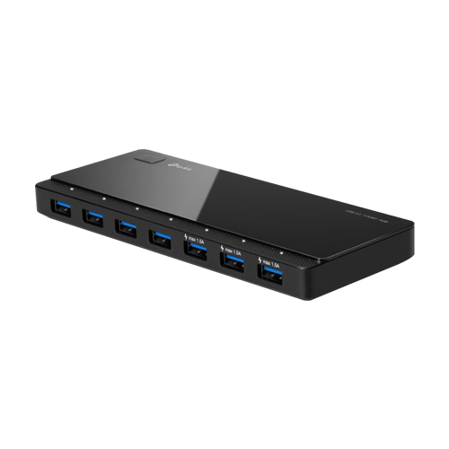 Hub USB UH700, 7 porturi USB 3.0, 1 port Micro-USB, adaptor DC - TP-Link UH700