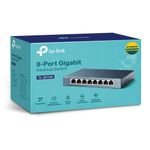 PC, gaming si accesorii - Retelistica - Switch-uri - Switch-uri fara management - Switch TL-SG108, 8 porturi RJ45 Gigabit, Unmanaged - TP-Link TL-SG108 - Infinity.ro