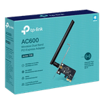 PC, gaming si accesorii - Retelistica - Placi de retea - Placa de retea Wireless TP-Link Archer T2E AC600 Dual-Band PCIe - TP-LINK ArcherT2E - Infinity.ro