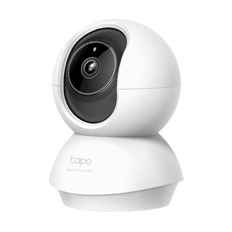 Casa si Gradina - Electrice - Smart Home - Camere de supraveghere - Camera IP Smart Wi-Fi, 3K 5MP, Pan&Tilt, Audio bidirectional, Alarma - TP-Link Tapo TapoC230 - Infinity.ro