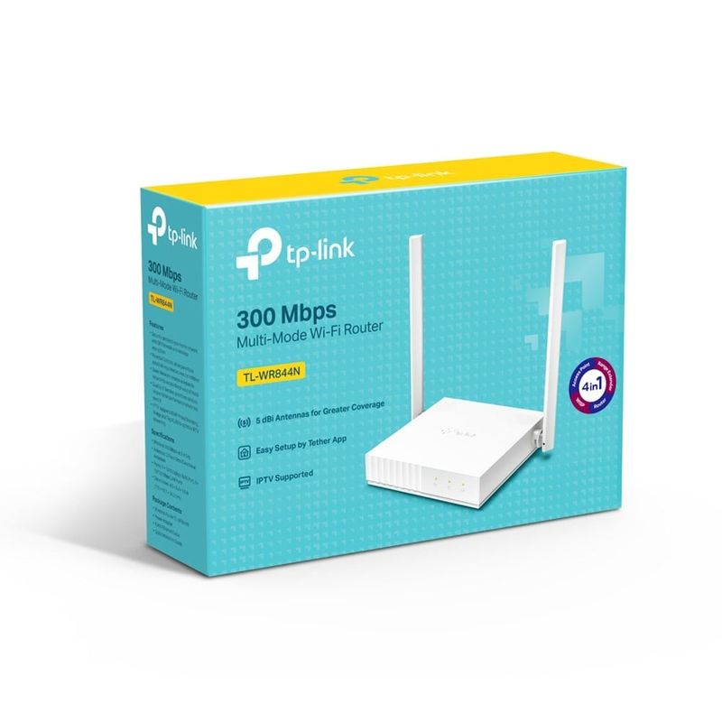 PC, gaming si accesorii - Retelistica - Wireless - Routere Wireless - Router wireless TP-Link TL-WR844N 300 Mbps TL-WR844N - Infinity.ro