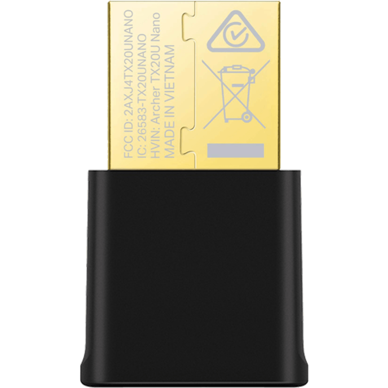 PC, gaming si accesorii - Retelistica - Wireless - Adaptoare wireless - Adaptor USB wireless TP-LINK Archer TX20U Nano AX1800 Nano Wi-Fi 6 - TP-LINK ArcherTX20UNano - Infinity.ro