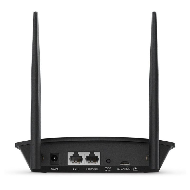PC, gaming si accesorii - Retelistica - Wireless - Routere Wireless - Router wireless TP-Link TL-MR100, N300, 4G LTE TL-MR100 - Infinity.ro