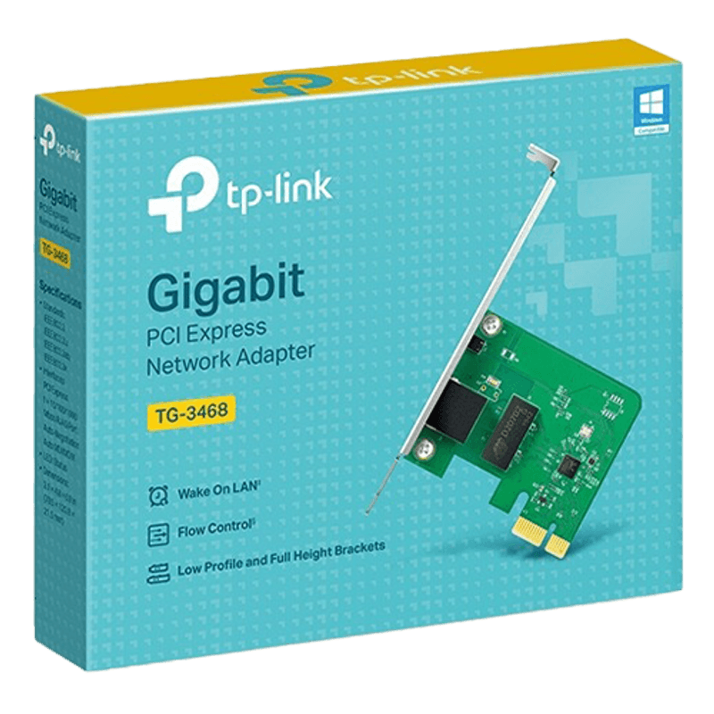 PC, gaming si accesorii - Retelistica - Placi de retea - Adaptor retea Gigabit PCI Express TP-Link TG-3468 TG-3468 - Infinity.ro